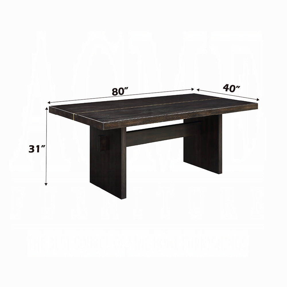 Jaramillo 7-Piece Wooden Dining Table Set for 6 Including 1 Table and 6 Chairs