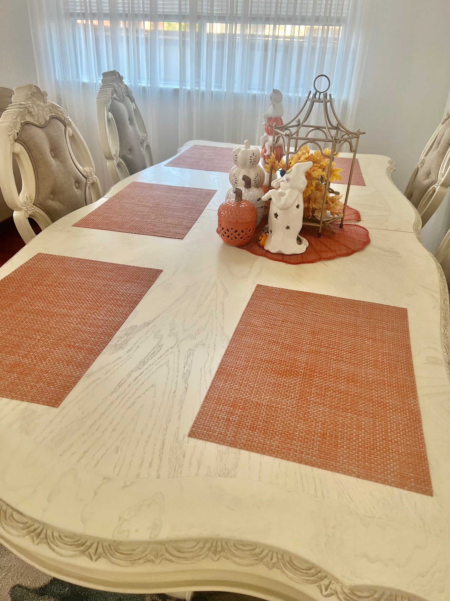 Rectangular 12 Pcs Luxurious Formal Dining Set Include 1 Extendable Dining Table, 8 Side Chairs, 2 Arm Chairs and Buffet & Hutch