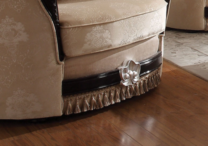 Ernestine 4-Piece Living Room Set Include Sofa w/ 7 Pillows, Loveseat w/ 5 Pillows, Chair w/ 2 Pillows and Coffee Table