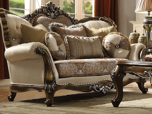 Latisha Collection Luxury 4-Piece Living Room Set