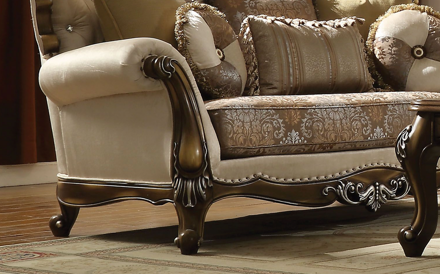 Latisha Collection Luxury 4-Piece Living Room Set