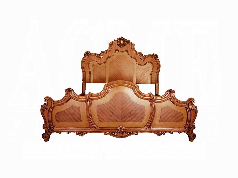 Picardy Bed in Honey Oak