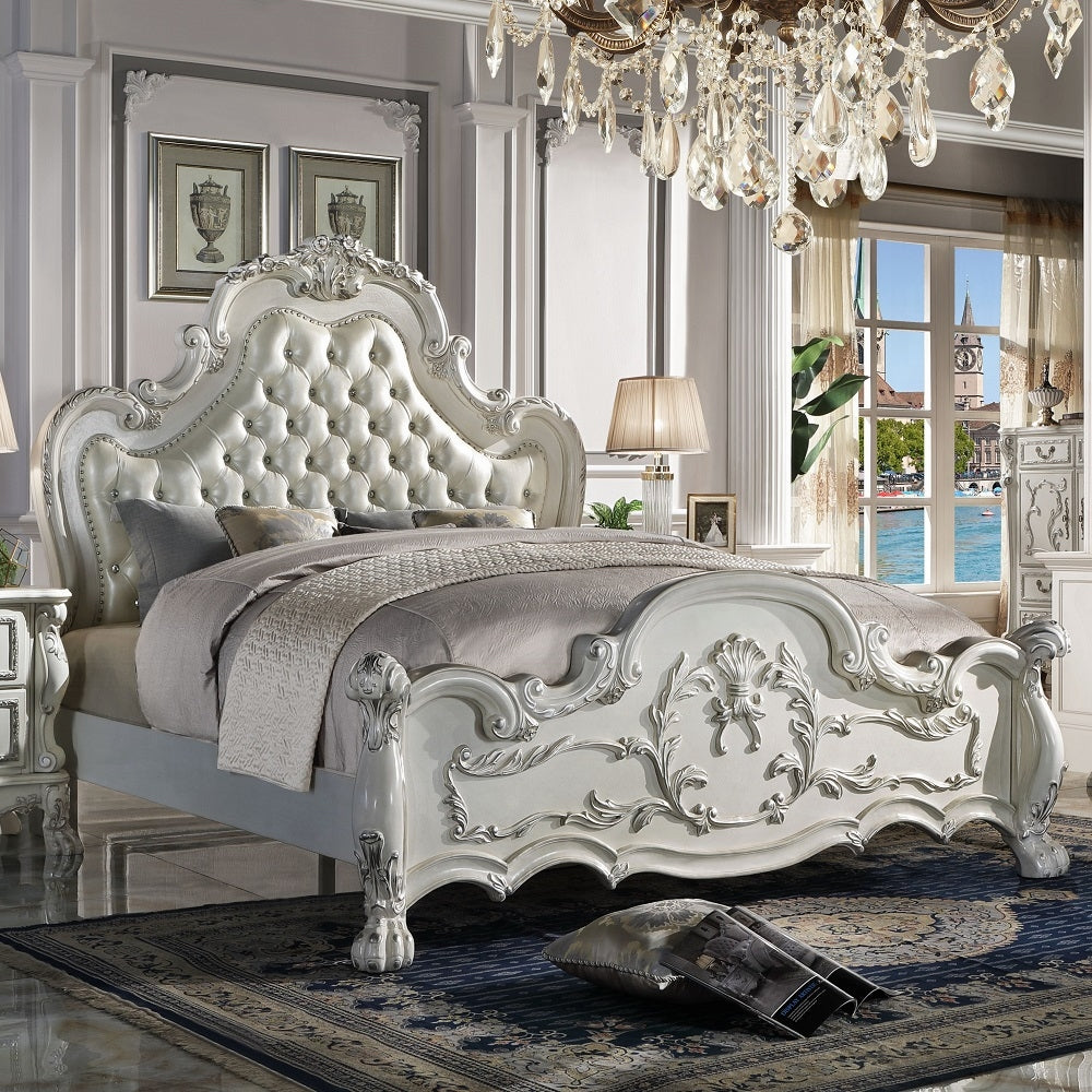 Dresden Bed in Bone White
