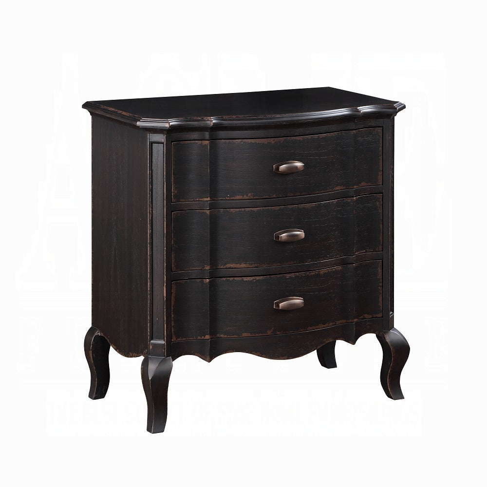 Chelmsford 6-Piece Contemporary Solid Wood Bedroom Set Includes Panel Bed, Assembled Dresser, Assembled Chest, 2xAssembled Nightstand and Mirror, Box Spring Required