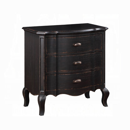 Chelmsford 6-Piece Contemporary Solid Wood Bedroom Set Includes Panel Bed, Assembled Dresser, Assembled Chest, 2xAssembled Nightstand and Mirror, Box Spring Required