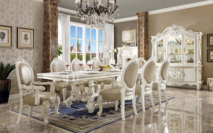 Versailles Buffet & Hutch, Bone White, 61134