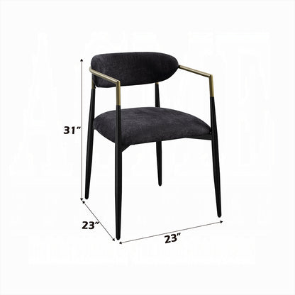Jaramillo 7-Piece Dining Set Round Dining Table W/Engineered Marble and 6 Chairs