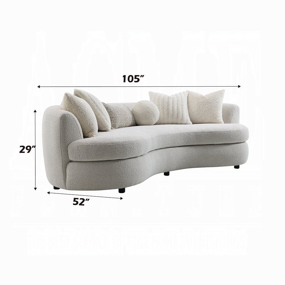 Iniko Sofa w/6 Pillows