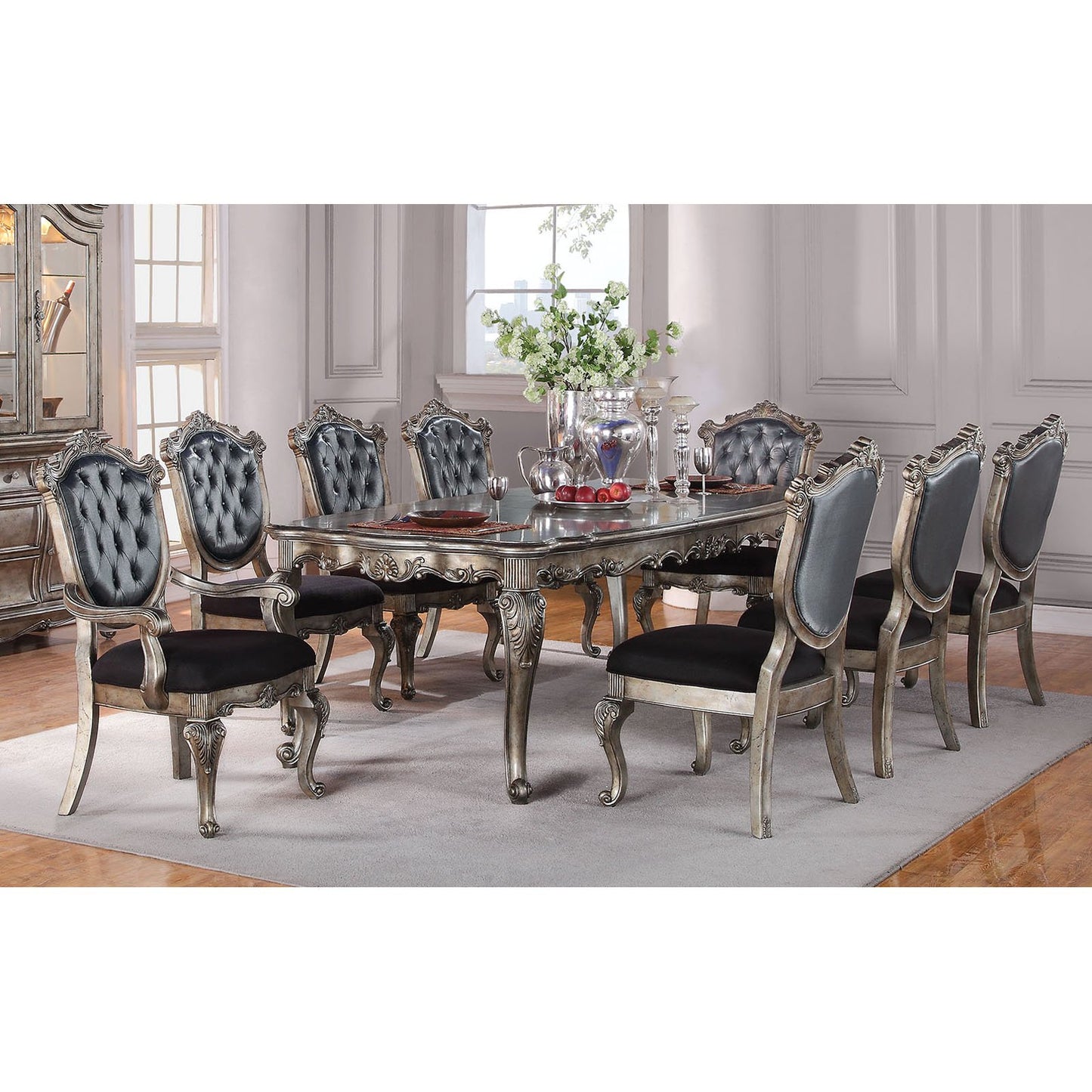 Chantelle 9 Piece Rectangular Dining Table Set