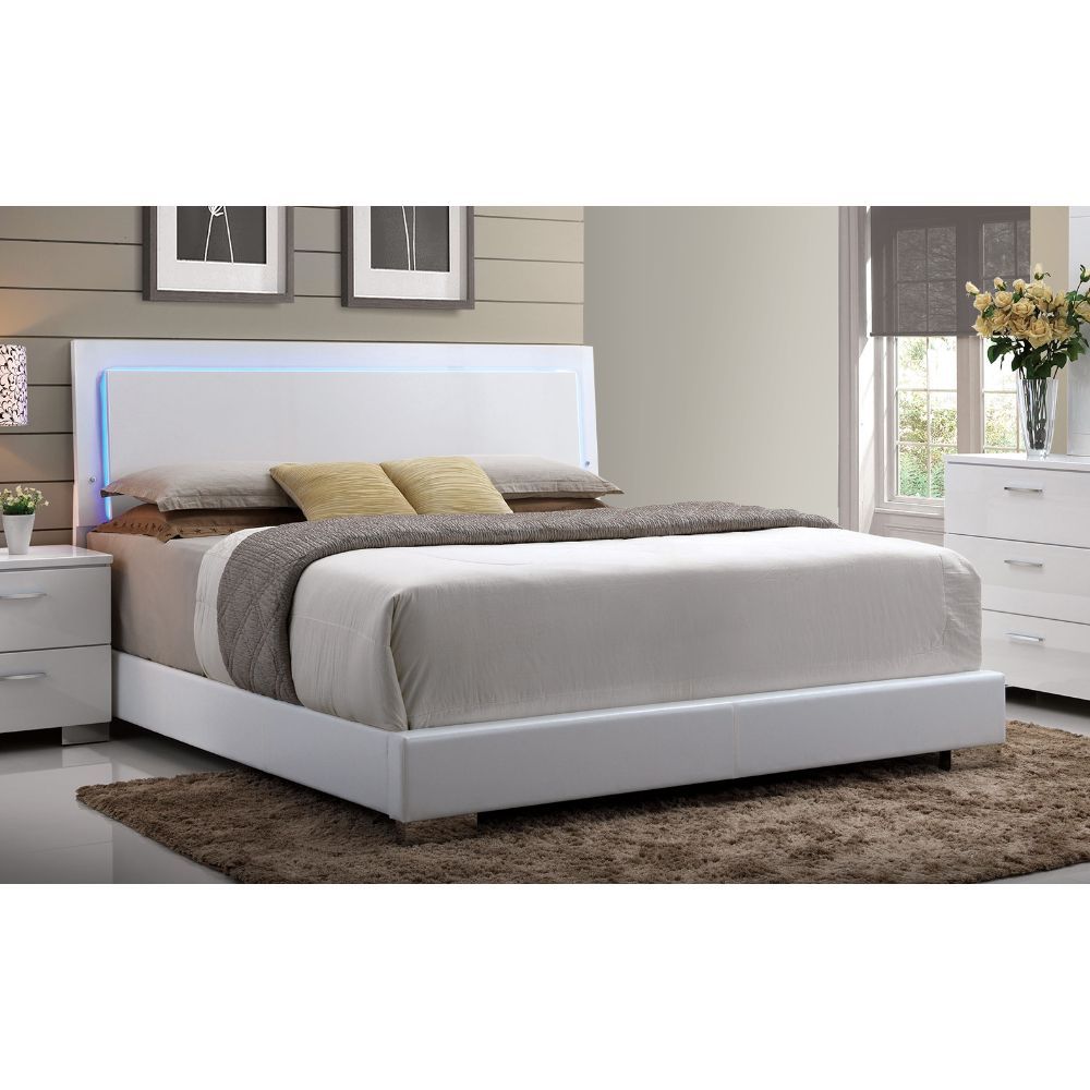 Lorimar 5-Piece Bedroom Set Includes Panel Bed, Dresser, 2 Nightstands and Mirror, Boxspring Required