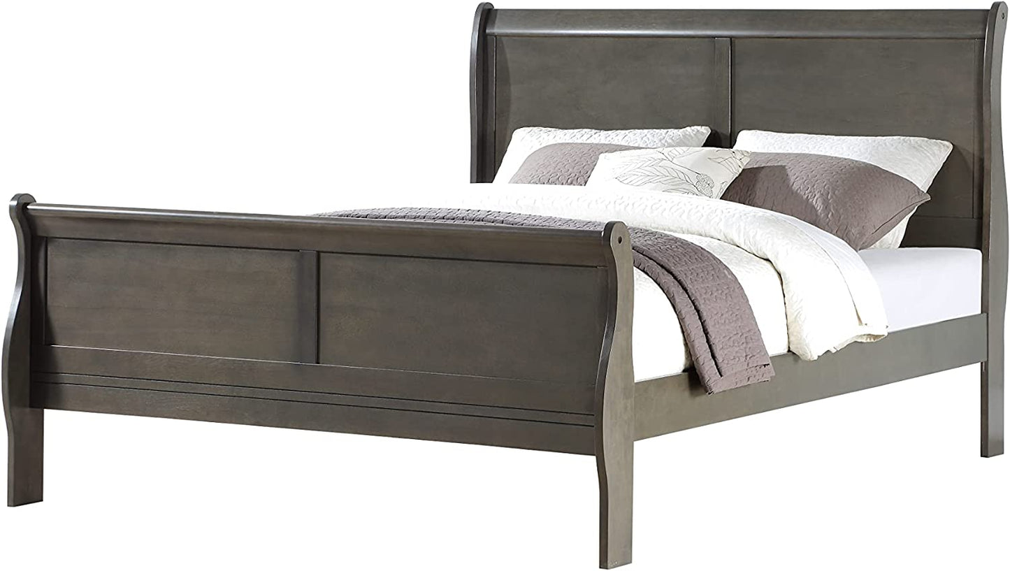 6-Piece Bedroom Set Bed, Dress, Chest, Mirror and 2 Nightstands