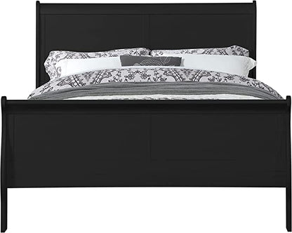 6-Piece Bedroom Set Bed, Dress, Chest, Mirror and 2 Nightstands